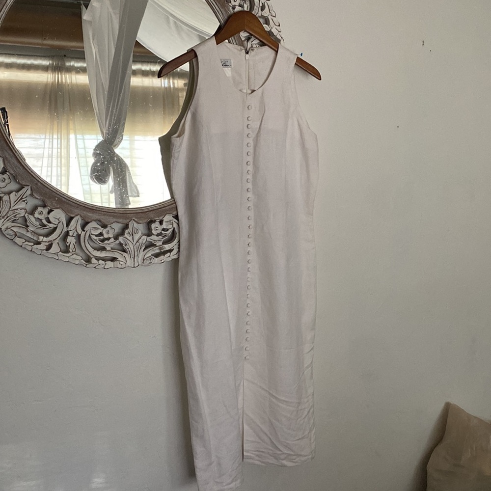 VINTAGE LINEN DRESS